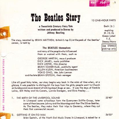 洋楽 THE BEATLES STORY JPN BROADCAST 72-73 Beatles ビートルズ/Japanese Radio Broadcast 1972-1973 Vol.2