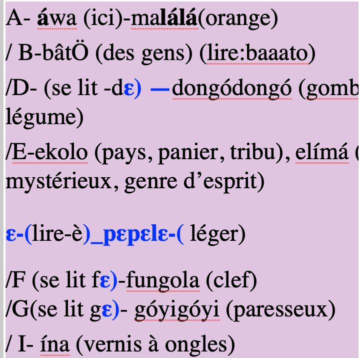 Lingala Script alphabet lingala | Podcast by Molakisi Leobanem | Listen on audio.com