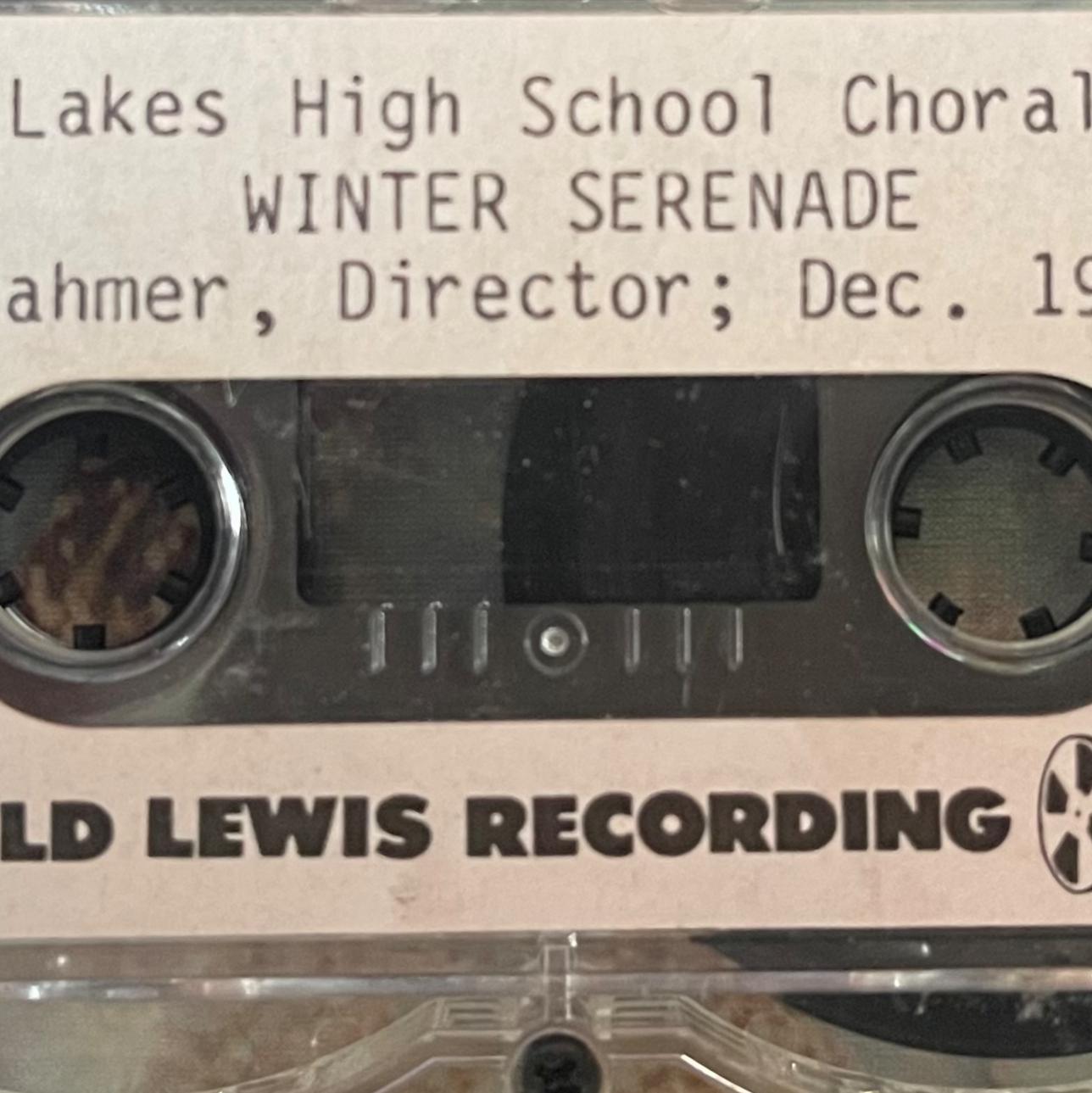 SLHS Winter Serenade, 12/19/90