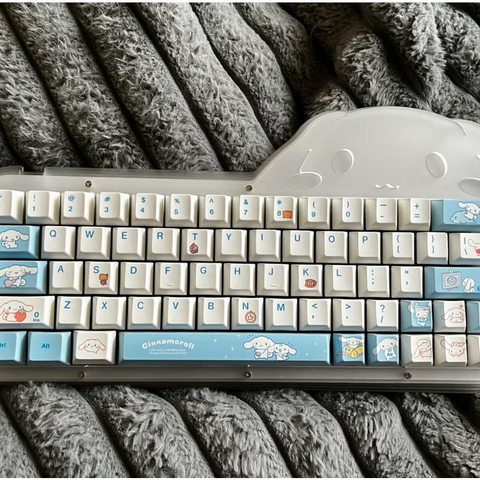 HMX Cheese (Stock)/Cherry Dye-Sub PBT/Cinnamoroll64 (Tempest mod ...