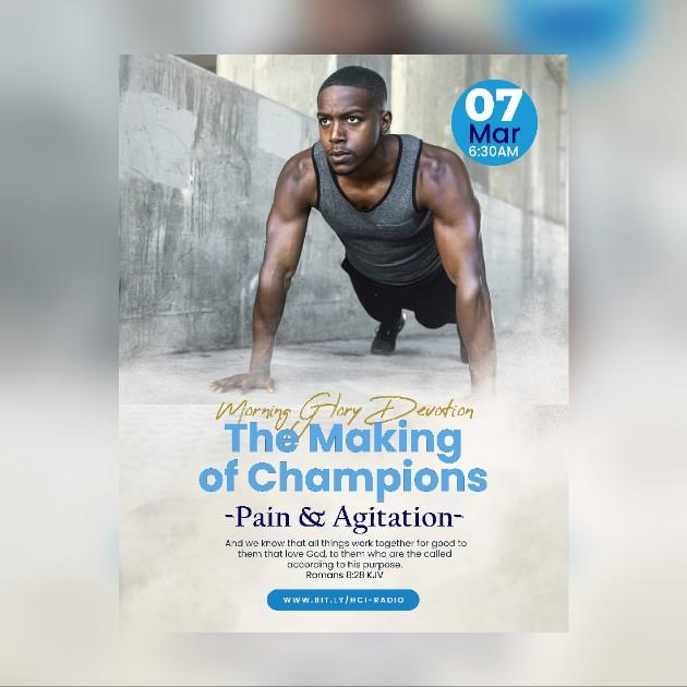 The Making of Champions: Pain & Agitation