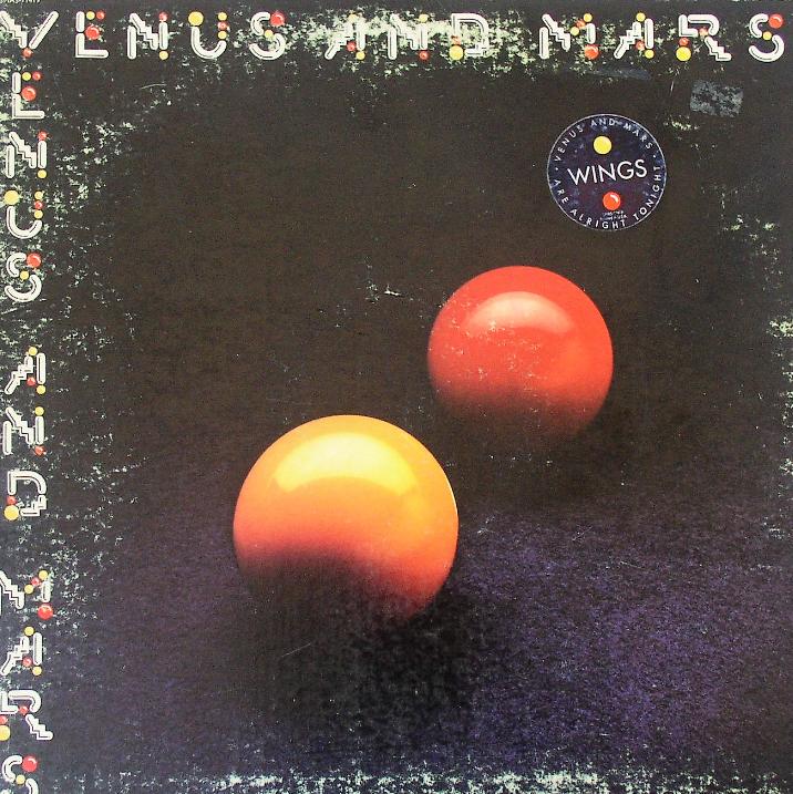 Wings / Venus And Mars LP vg+ 1975