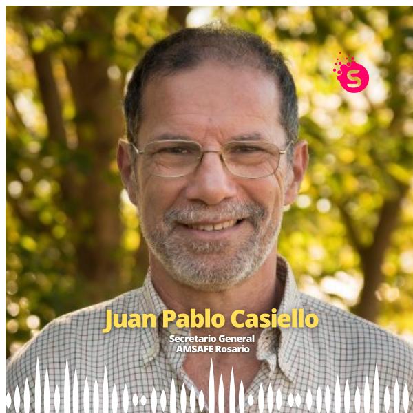 Entrevista a Juan Pablo Casiello Sec Gral Amsafé Rosario - 28 de Febrero 2023