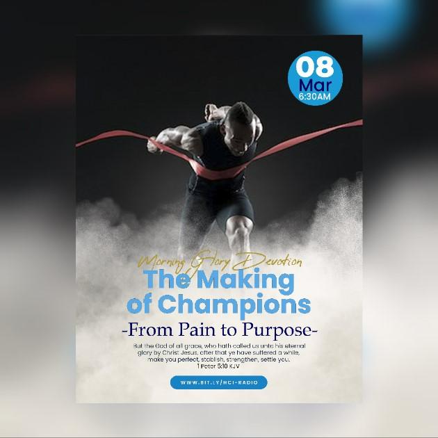 The Making of Champions: From Pain to Purpose