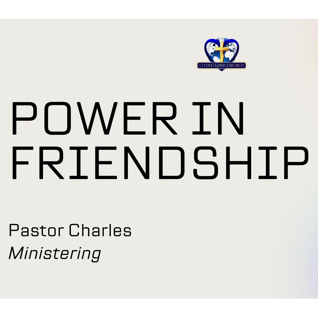 Pastor Charles Power in Friendship Recording by Living Love Church